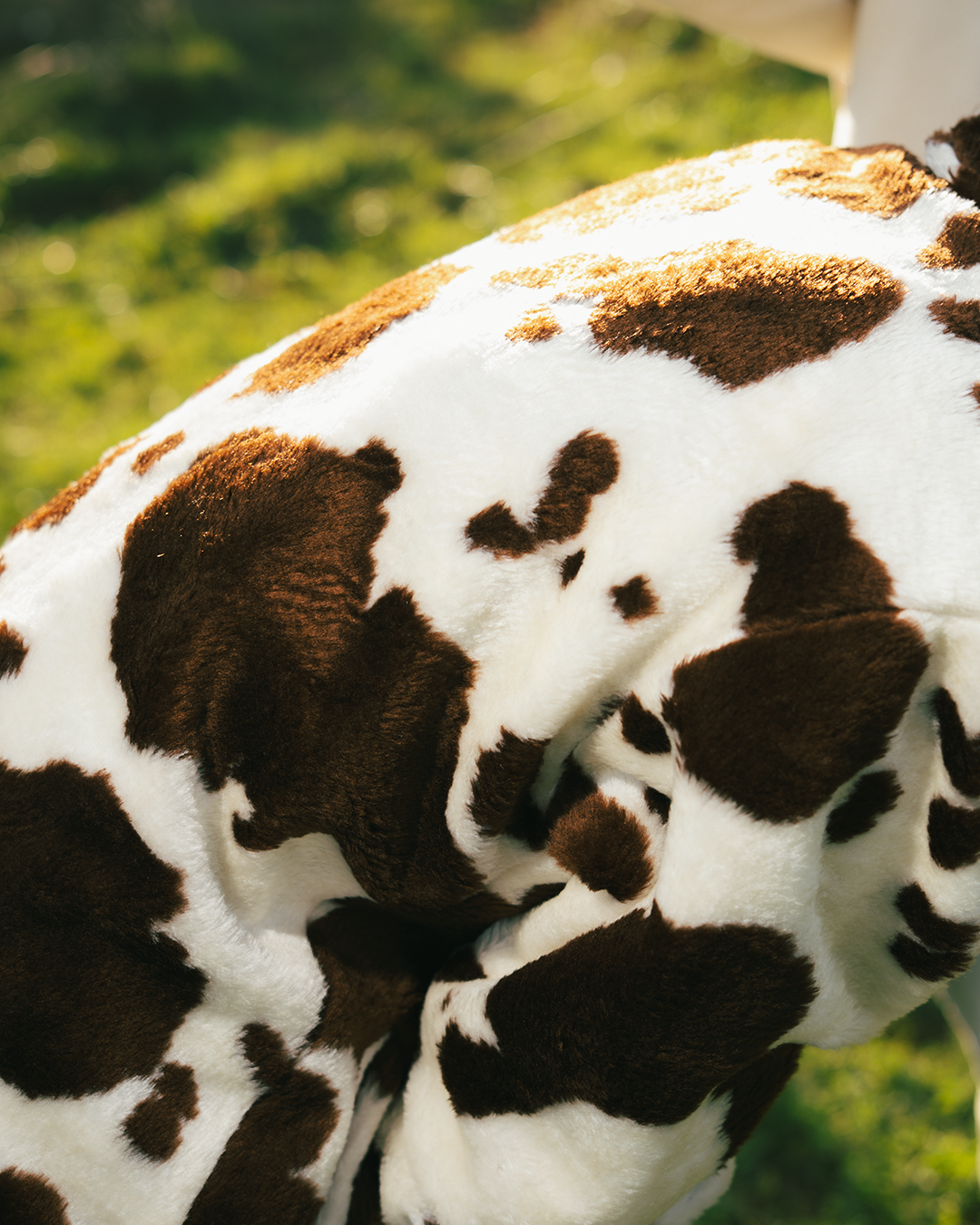 Oversized Jacket cow design