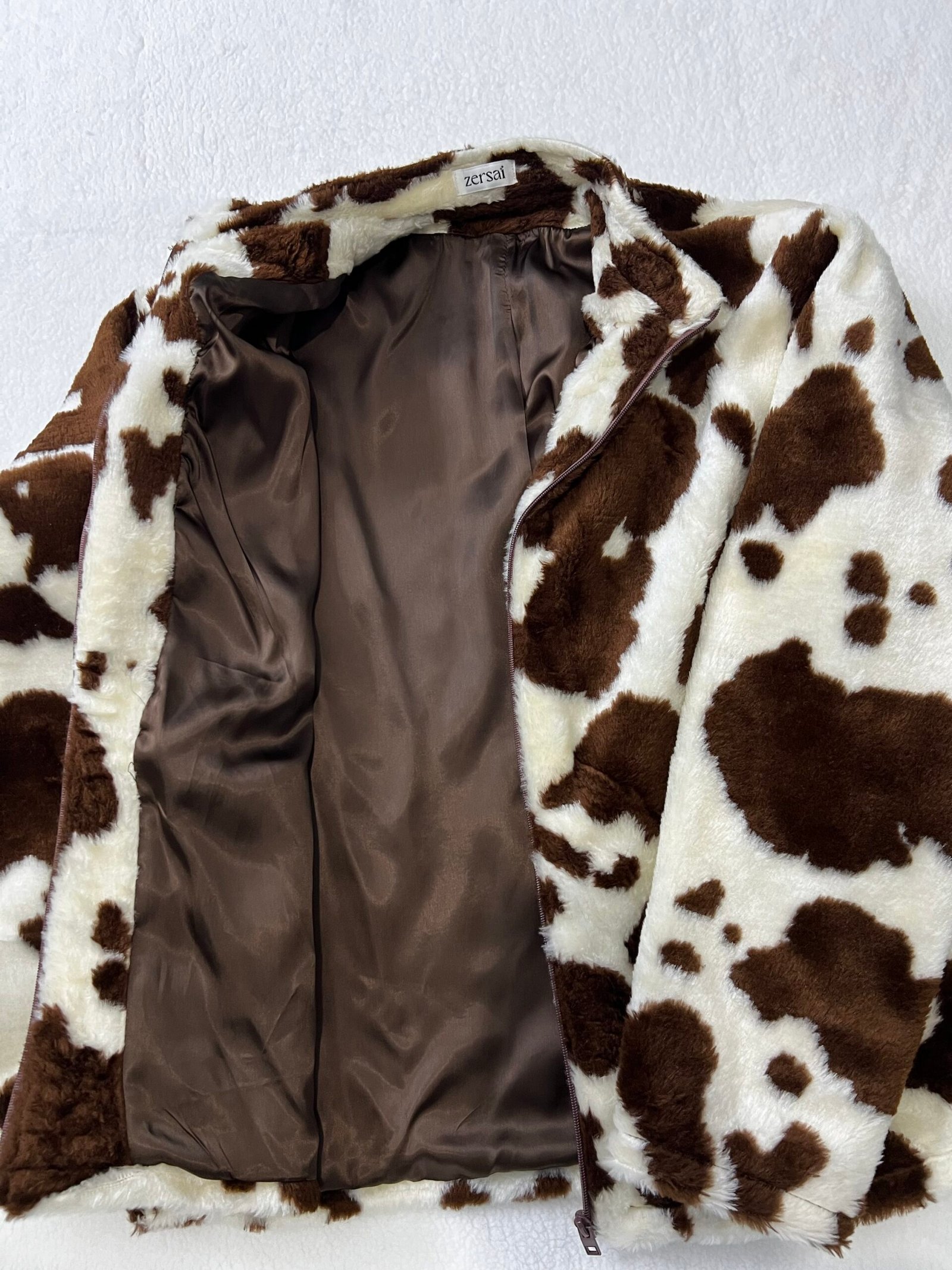 Oversized Jacket cow design