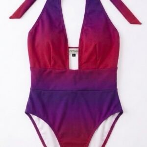 gradient color swimsuit