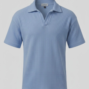 Blue classic polo