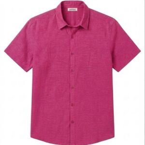 Oversized pink shirt