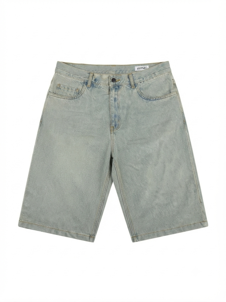 Jort jean with dirty bleach effect